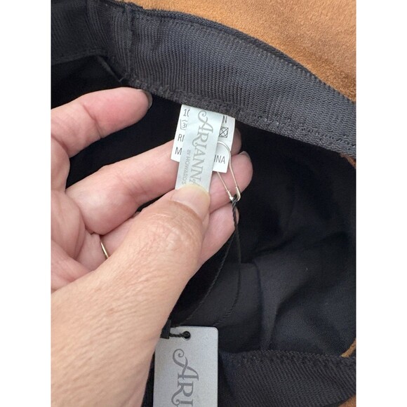 Vintage Women's Brown Suede Bucket Hat Arianna By Howard’s - Picture 6 of 7